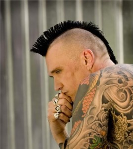 Russel Mitchel Mohawk Haircut